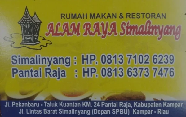 Rumah Makan Khas Minang Kabau Alam Raya, Siap Melayani Pelanggan 24 Jam